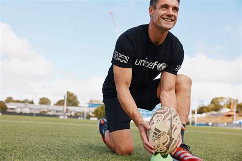 Dan Carter teams up with UNICEF Aotearoa to .